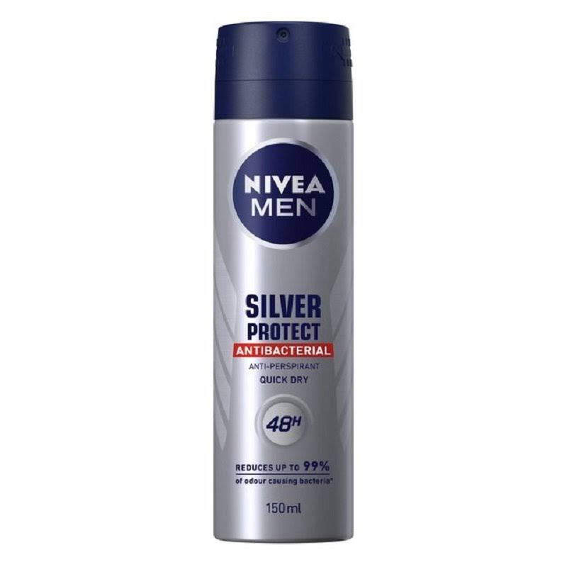 Nivea Men Silver Protect Anti-perspirant Deodorant Spray - 150ml