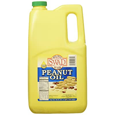 Great Bazaar Swad Peanut Oil, 96 Ounce