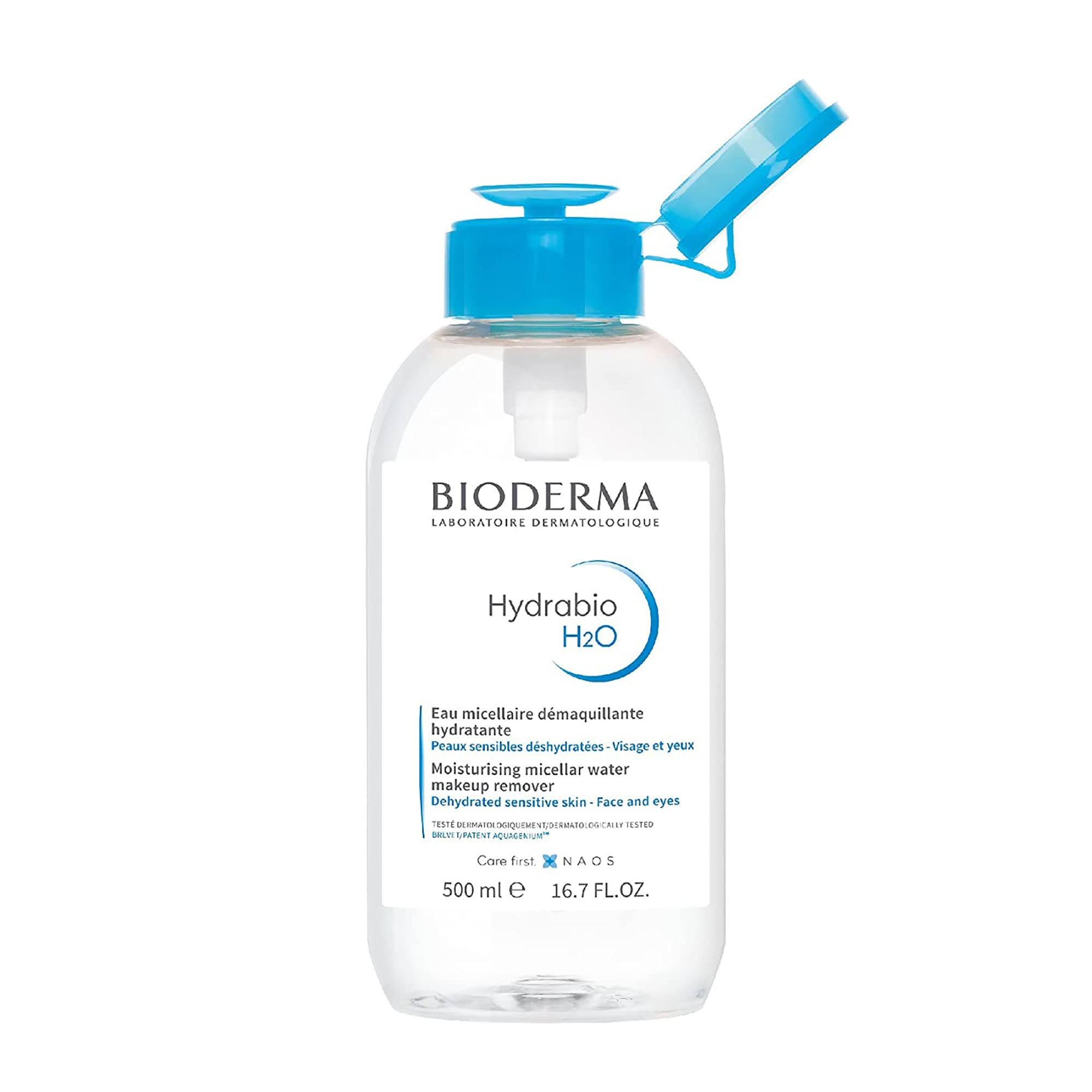 Bioderma Hydrabio H2o Micellar Water Pump Reverse - 500ml