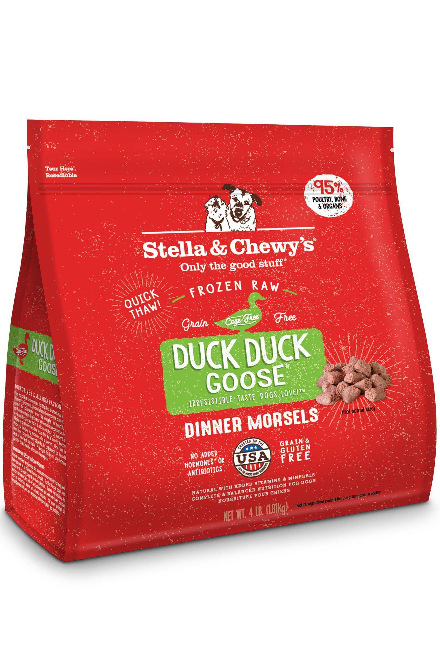 Stella Chewy Dog Dry Food - Morsel Duck, 4LB
