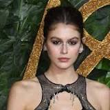 Kaia Gerber In Alexander McQueen Goes 'Red Carpet Official' With Austin Butler At MET Gala