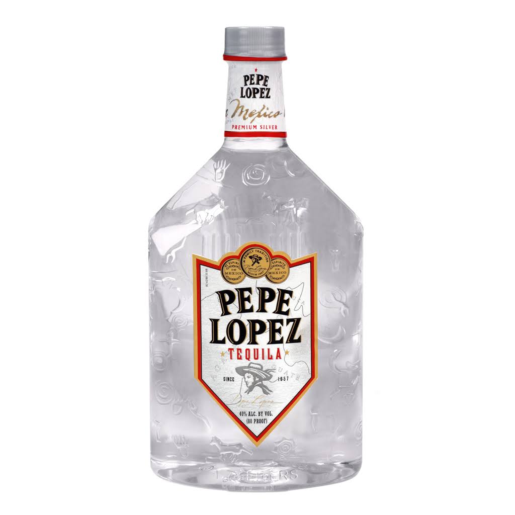 Pepe Lopez Silver Tequila, Silver Tequila - 1.75 lt