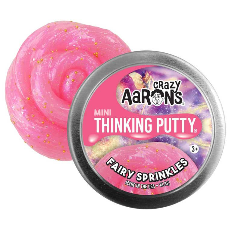 Crazy Aaron's 2" Star Effects Mini Thinking Putty Fairy Sprinkles
