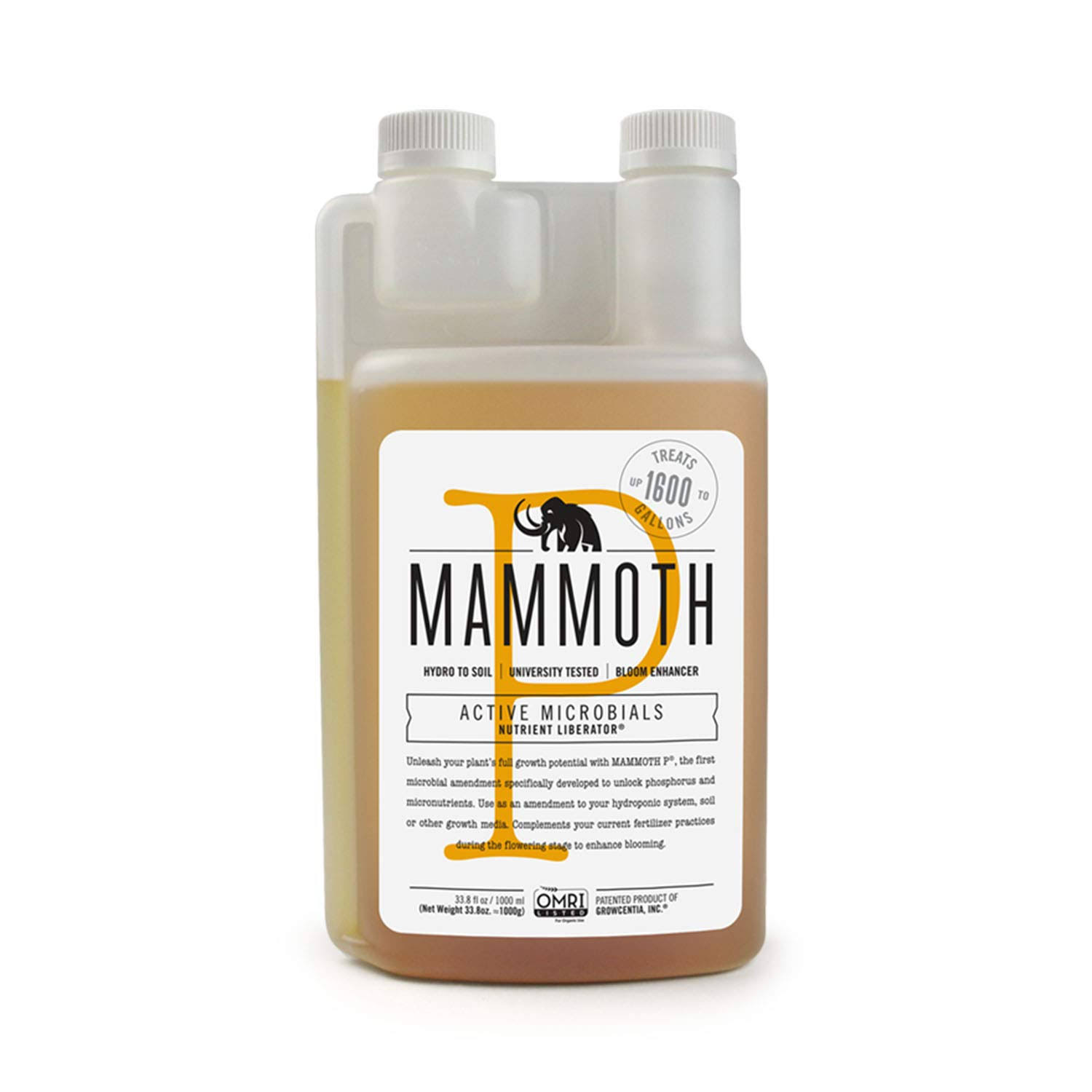 Mammoth P Microbes Bloom Bud Booster Organic - 1Liter
