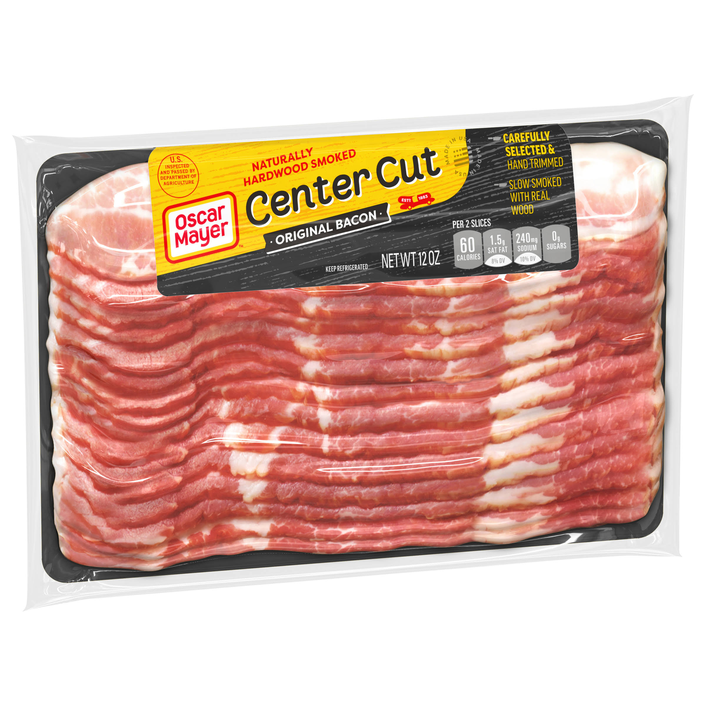 Oscar Mayer Original Center Cut Bacon - 12oz