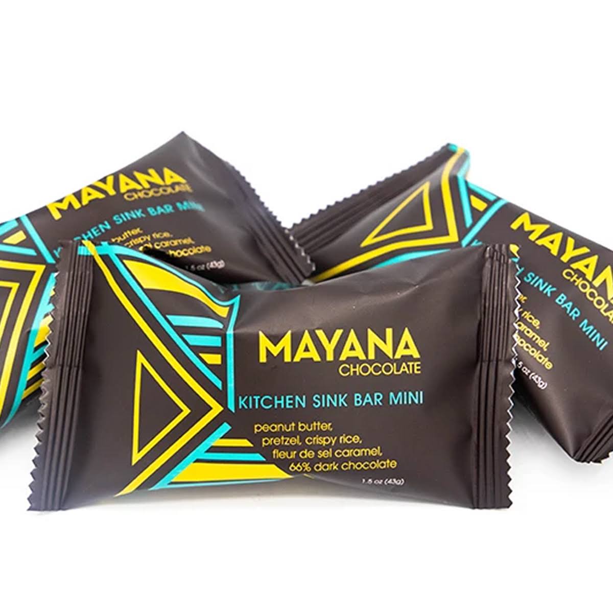Mayana Chocolate Kitchen Sink Mini Bar, 1.5 Ounce