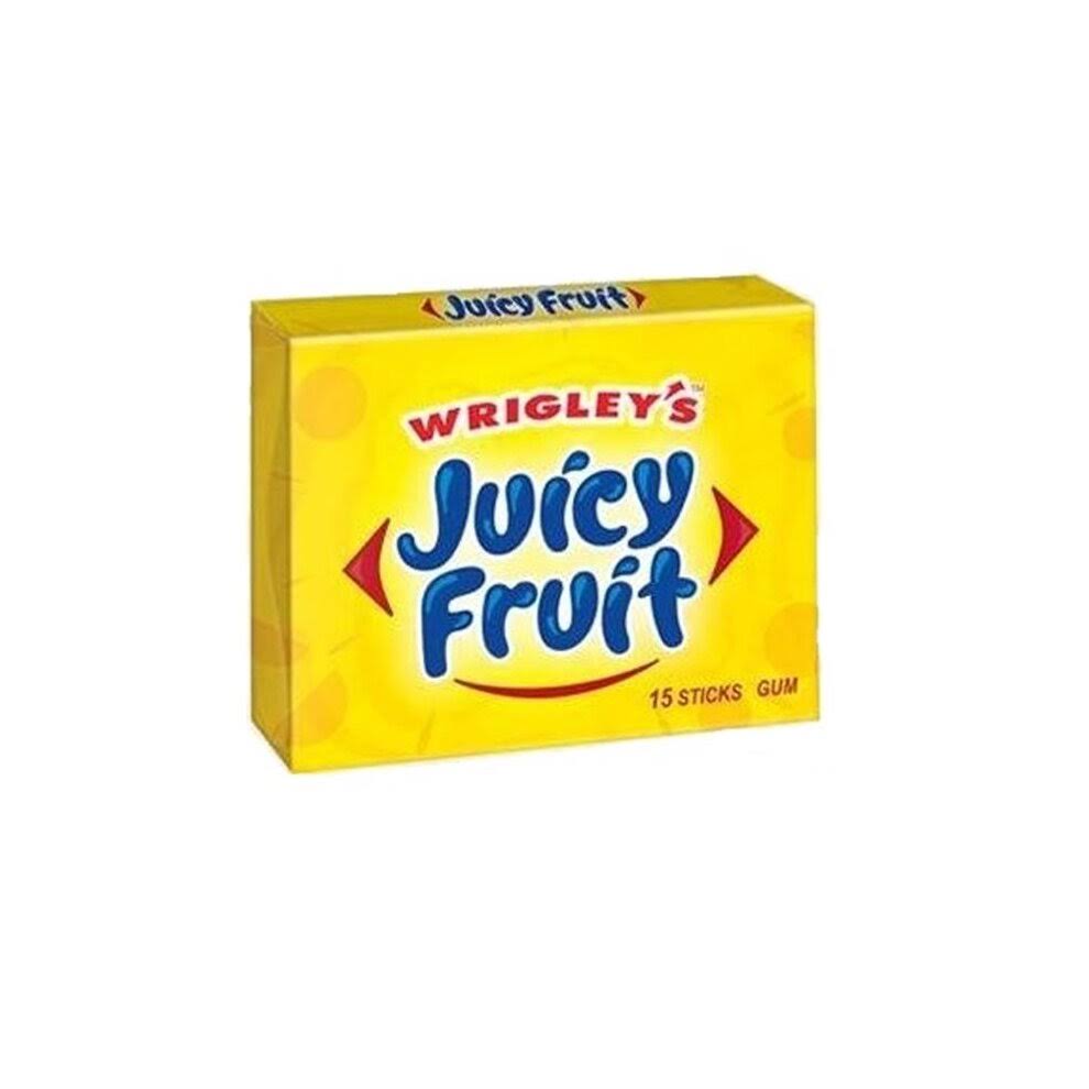 Wrigley's Juicy Fruit Gum - 15 Sticks