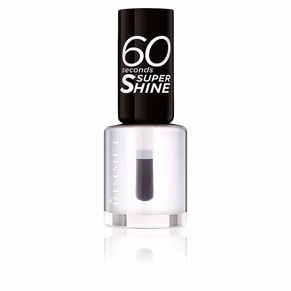 Rimmel London 60 Seconds Super Shine Nail Polish - 740 Clear, 8ml