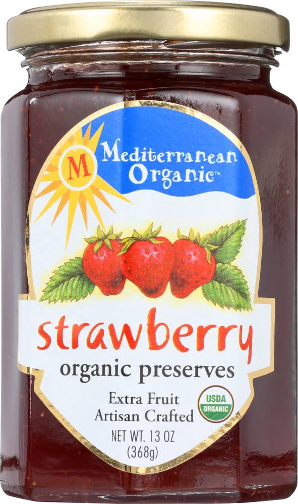 Mediterranean Organics Organic Strawberry Preserves