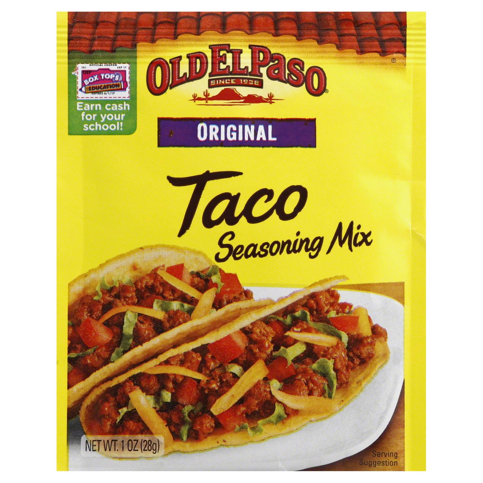 Old El Paso Taco Seasoning Mix - Original, 1oz