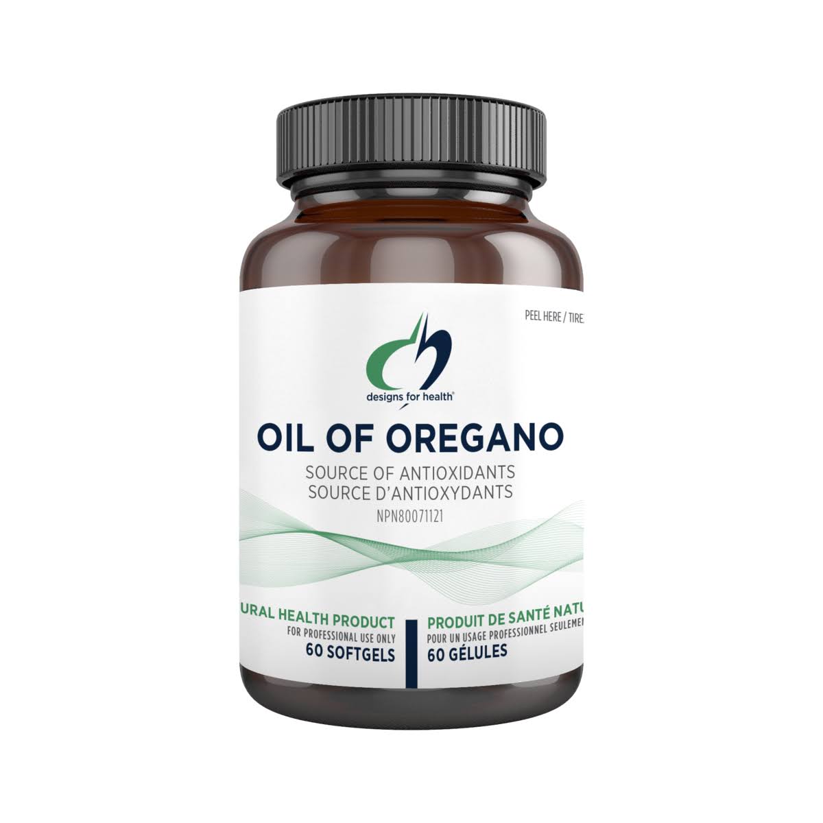 Designs for Health Oil of Oregano Supplement - 60mg, 60 Softgels