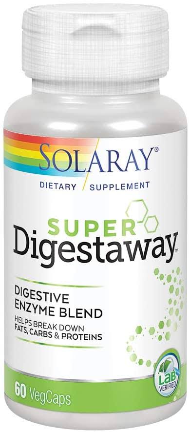 Solaray Super Digestaway - 60 Capsules