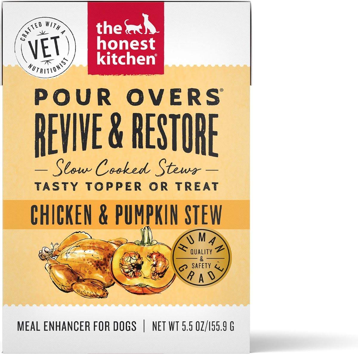 The Honest Kitchen Functional Pour OVERS:REVIVE & Restore - Chicken & Pumpkin Stew - 5.5 oz