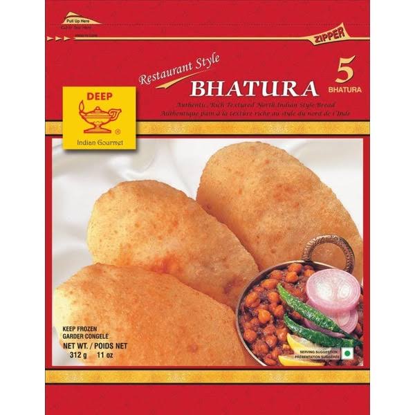 Deep Frozen Bhatura - 312 Grams - Indian Bazaar - Delivered by Mercato