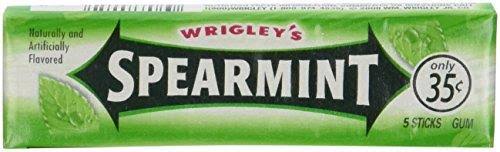 Wrigley's Gum Spearmint Sticks - 5 Counts