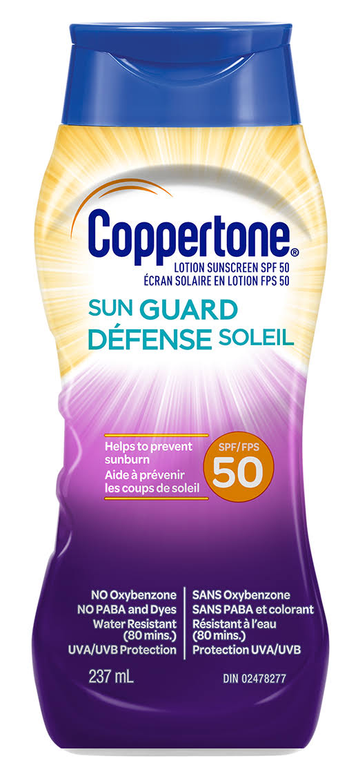 Coppertone Sun Guard Sunscreen Lotion - SPF50 Size 237ml