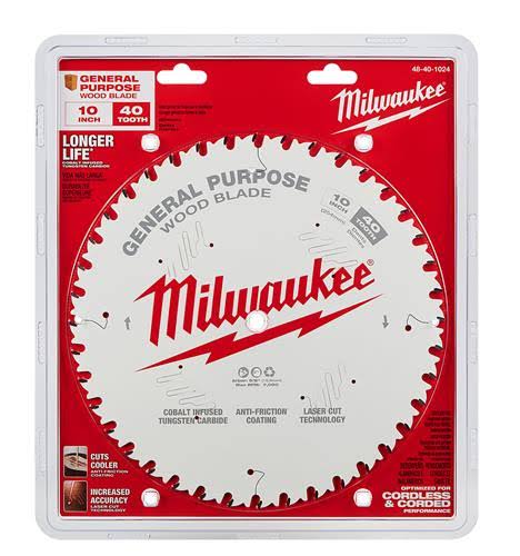 Milwaukee Tool 48-40-1024: Milwaukee Tool Saw Blades