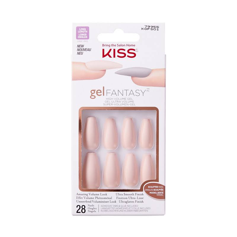Kiss Gel Fantasy Nails - 4 The Cause KGFS01