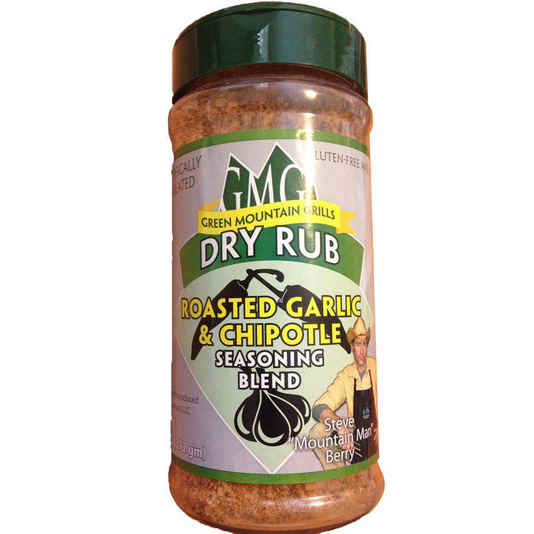 Green Mountain Grills Roasted Garlic Chipotle Dry Rub Seasoning Premiu