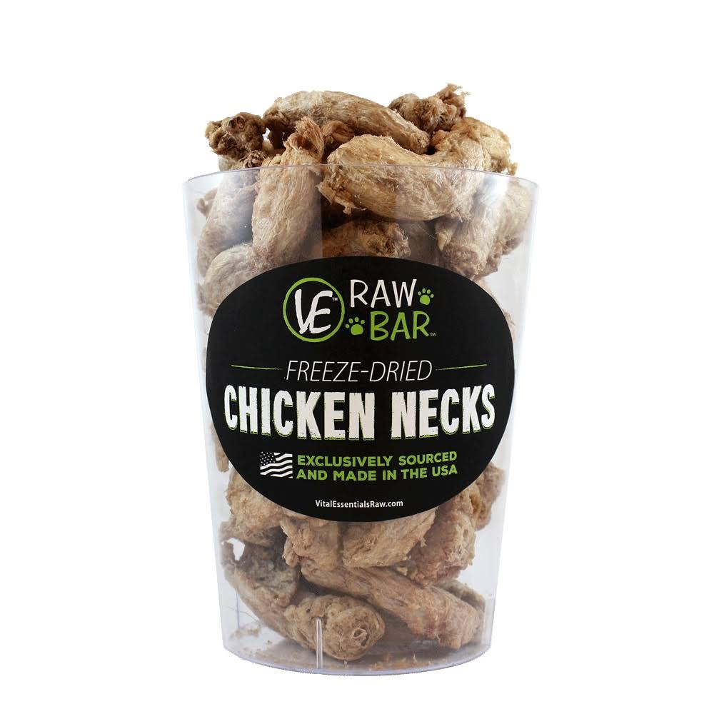 Vital Essentials RAW BAR Freeze-Dried Chicken Necks