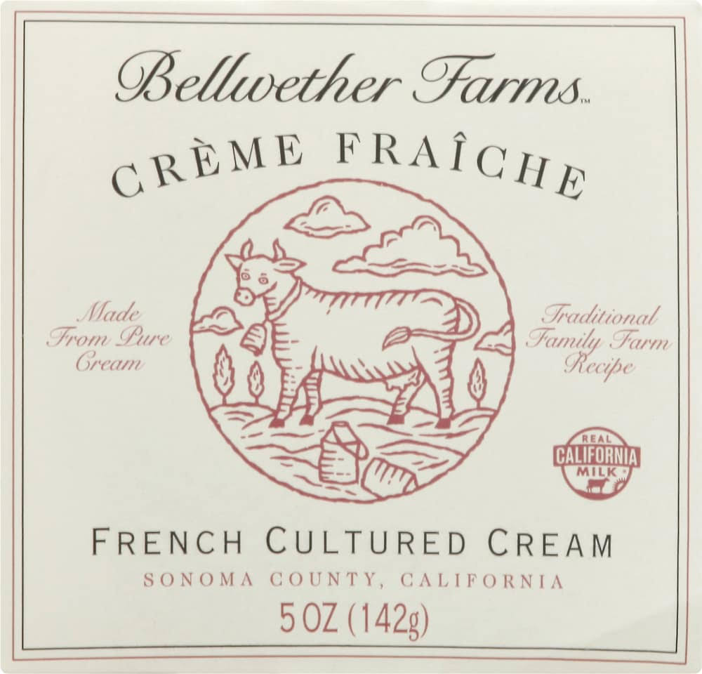 Bellwether Farms Creme Fraiche - 5 oz cup