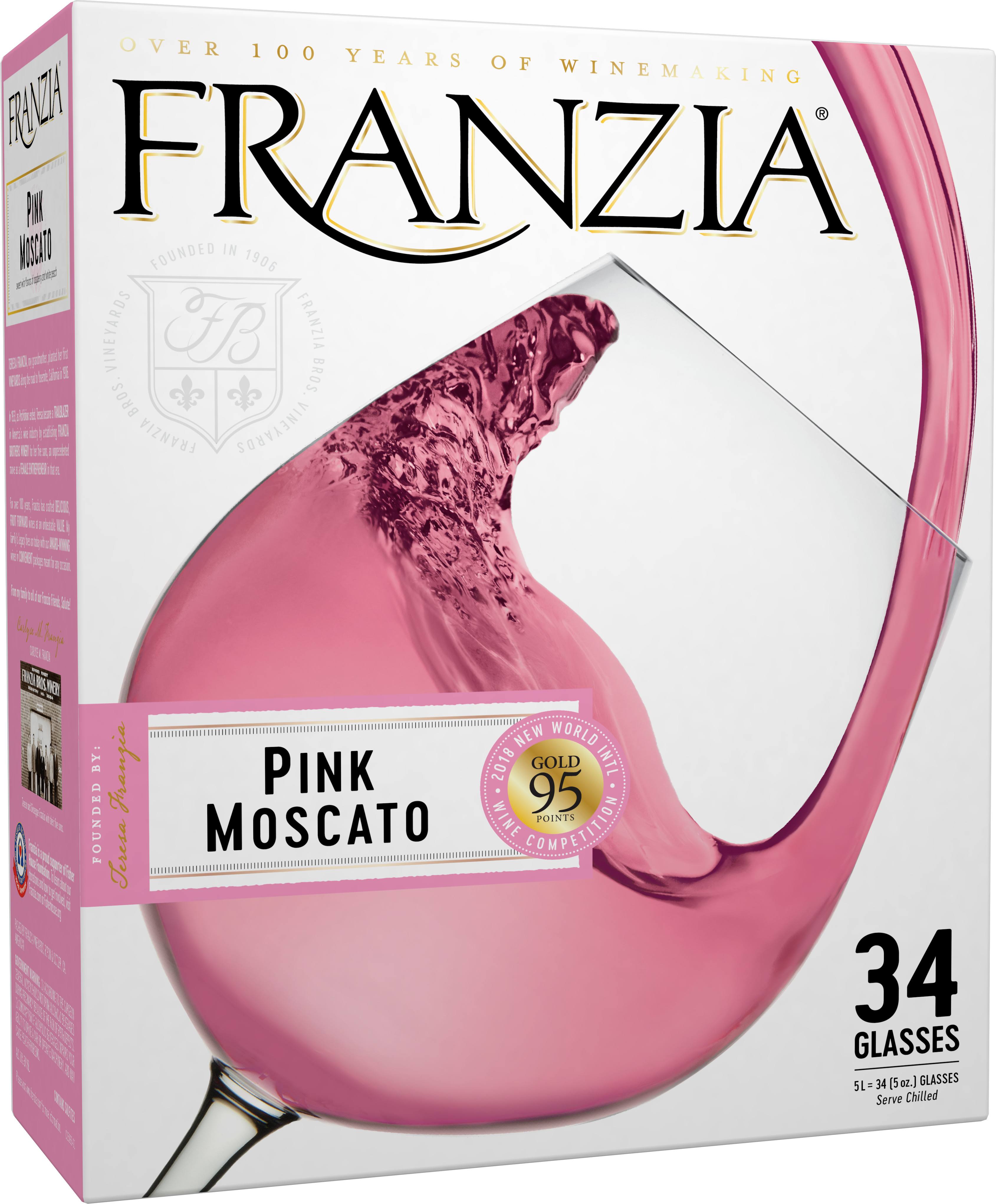 Franzia Pink Moscato (5 L)