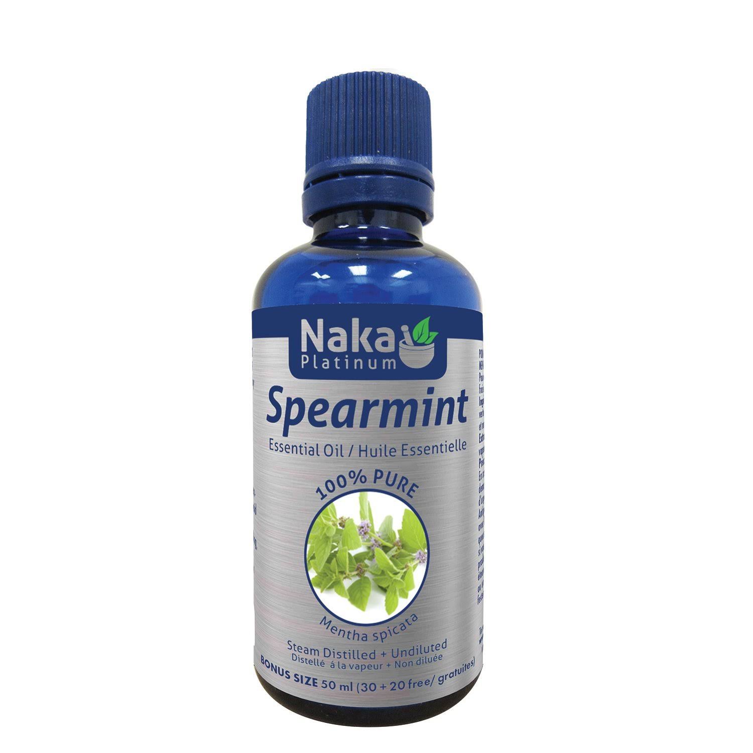 Naka Platinum Spearmint Essential Oil 30ml + 20ml Bonus