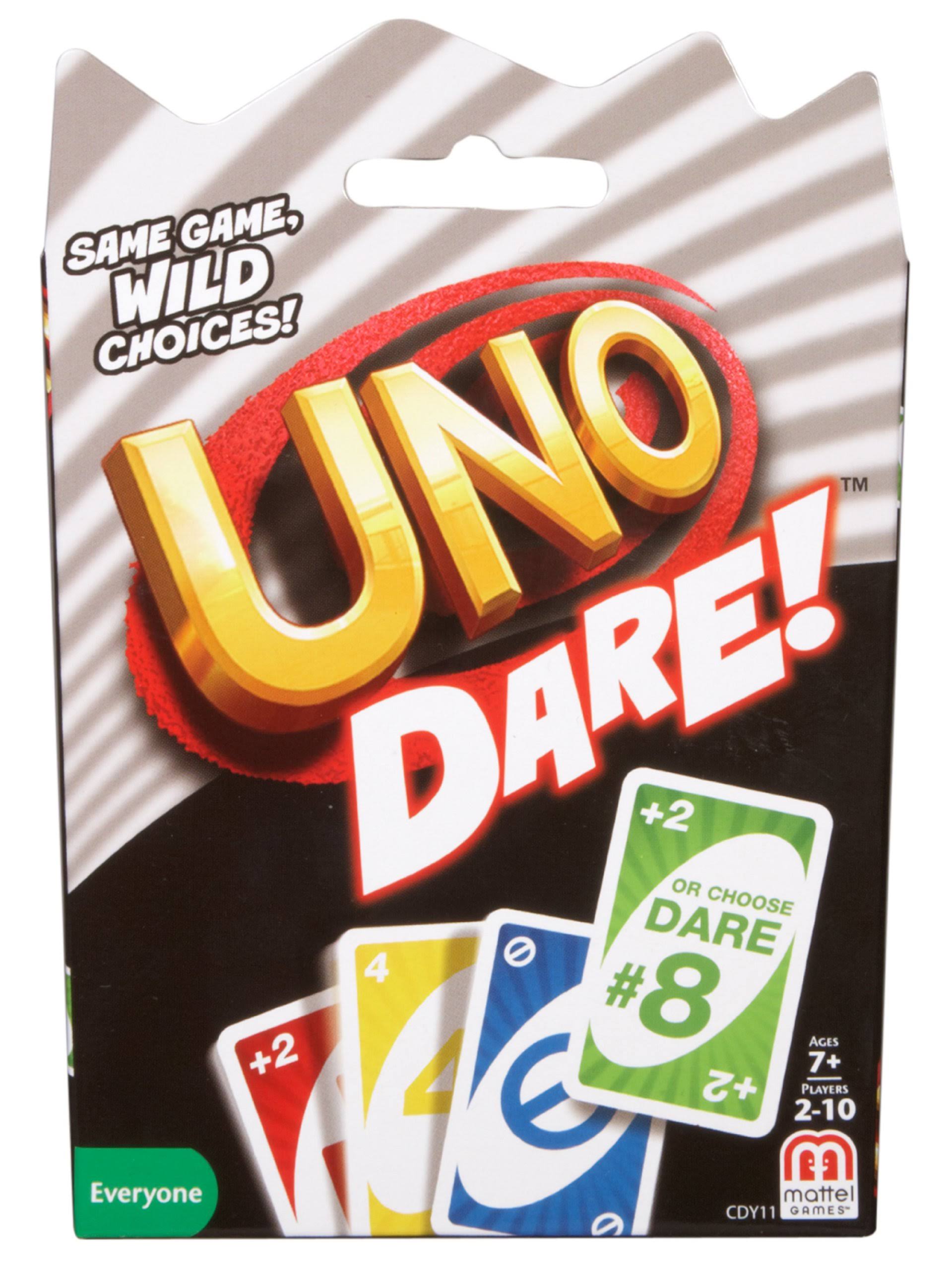 Mattel UNO Dare Card Game