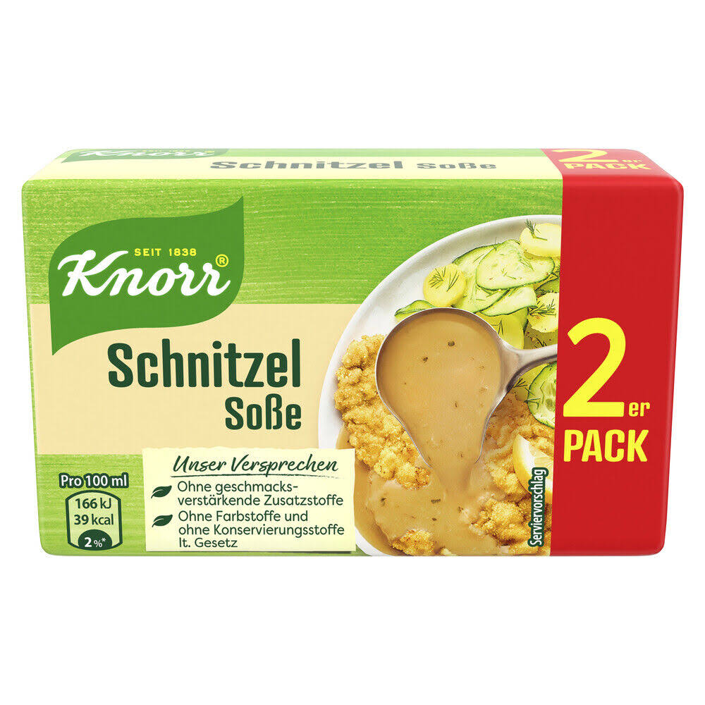 Knorr Schnitzel Sauce 2x250ml, 50g Pack