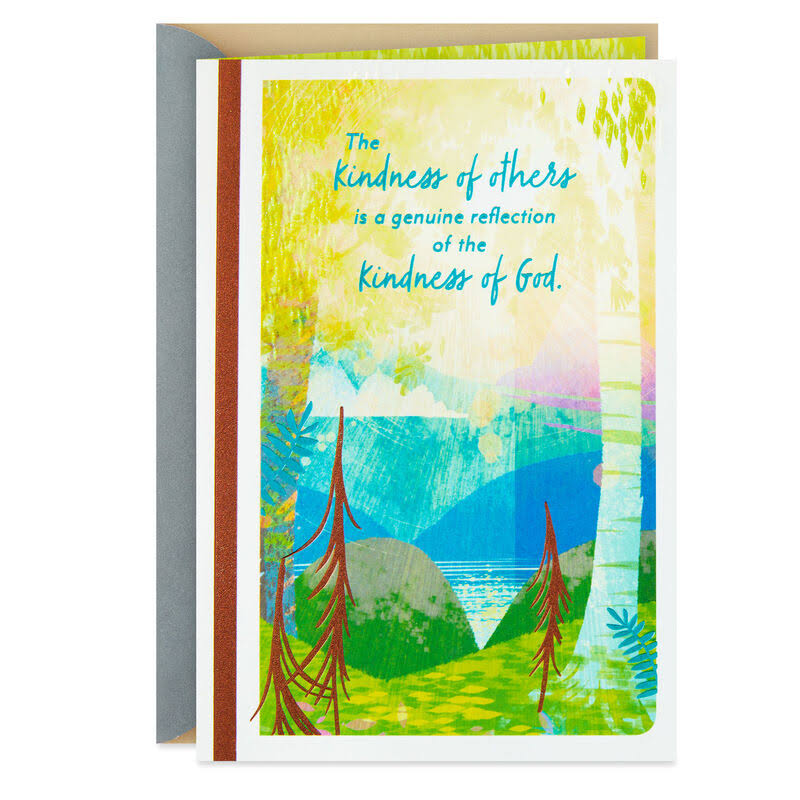 Hallmark Thank You Card, The Kindness of Others Religious Thank-You Card
