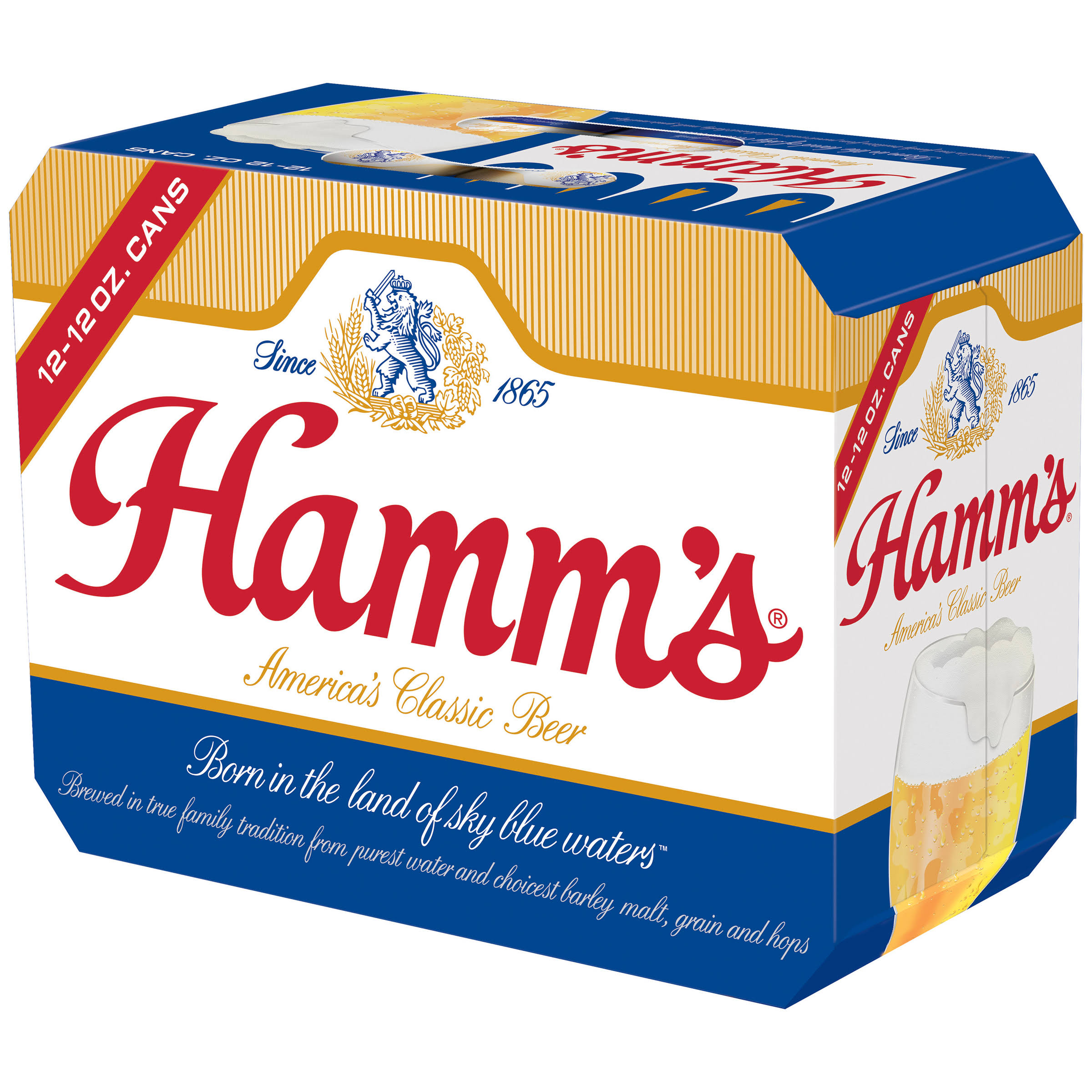 Hamm's Premium Beer - 12pk, 12oz