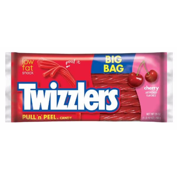 Twizzlers Candy - Cherry, King Size