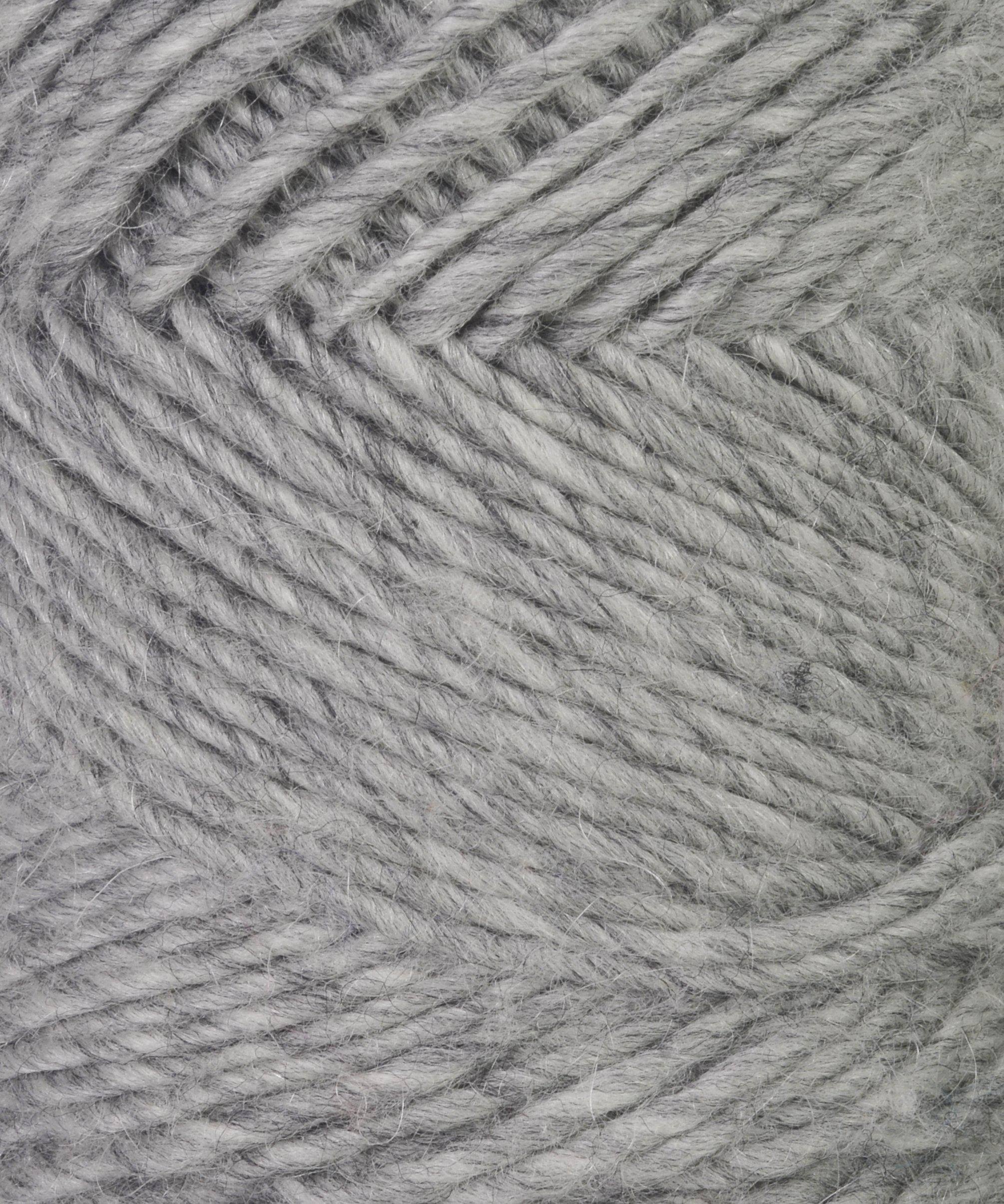 Brown Sheep Lamb's Pride Worsted - Grey Heather (M03) - 10-Ply (Worsted) Knitting Wool & Yarn