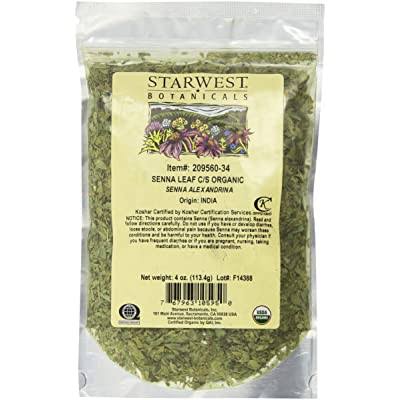 Starwest Botanicals, Organic Senna Leaf Cs