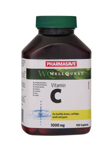 PHARMASAVE WELLQUEST VITAMIN C 1000MG TABLETS 100S