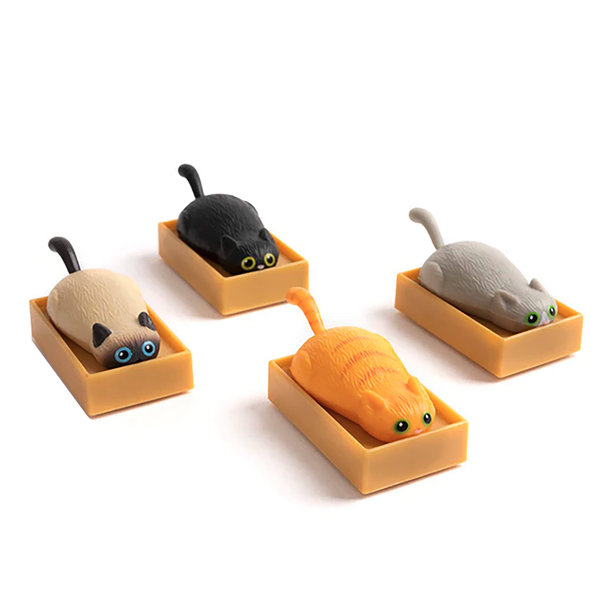 Archie McPhee Racing Cats in Boxes - Assorted