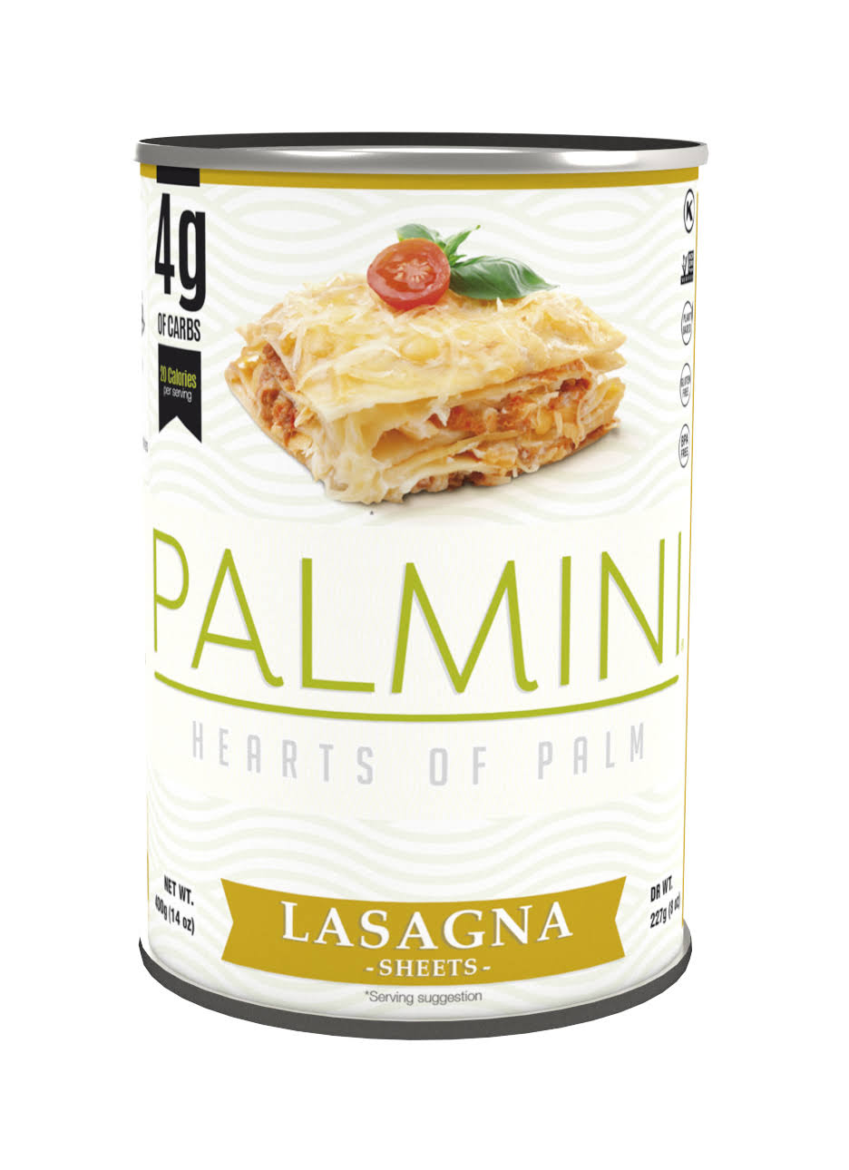 PALMINI Hearts of Palm Lasagna Sheets, 8 OZ