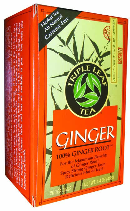 Triple Leaf Ginger Tea Bags