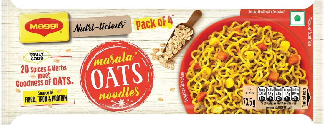 Maggi Masala Oat Noodles - 294 GM (10.37 oz)