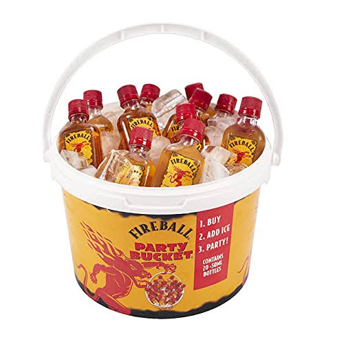 Fireball Cinnamon Whisky Liqueur Party Bucket
