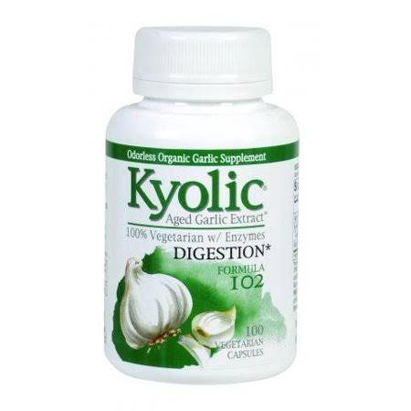 Kyolic Aged Garlic Extract Candida Cleanse and Digestion Formula
