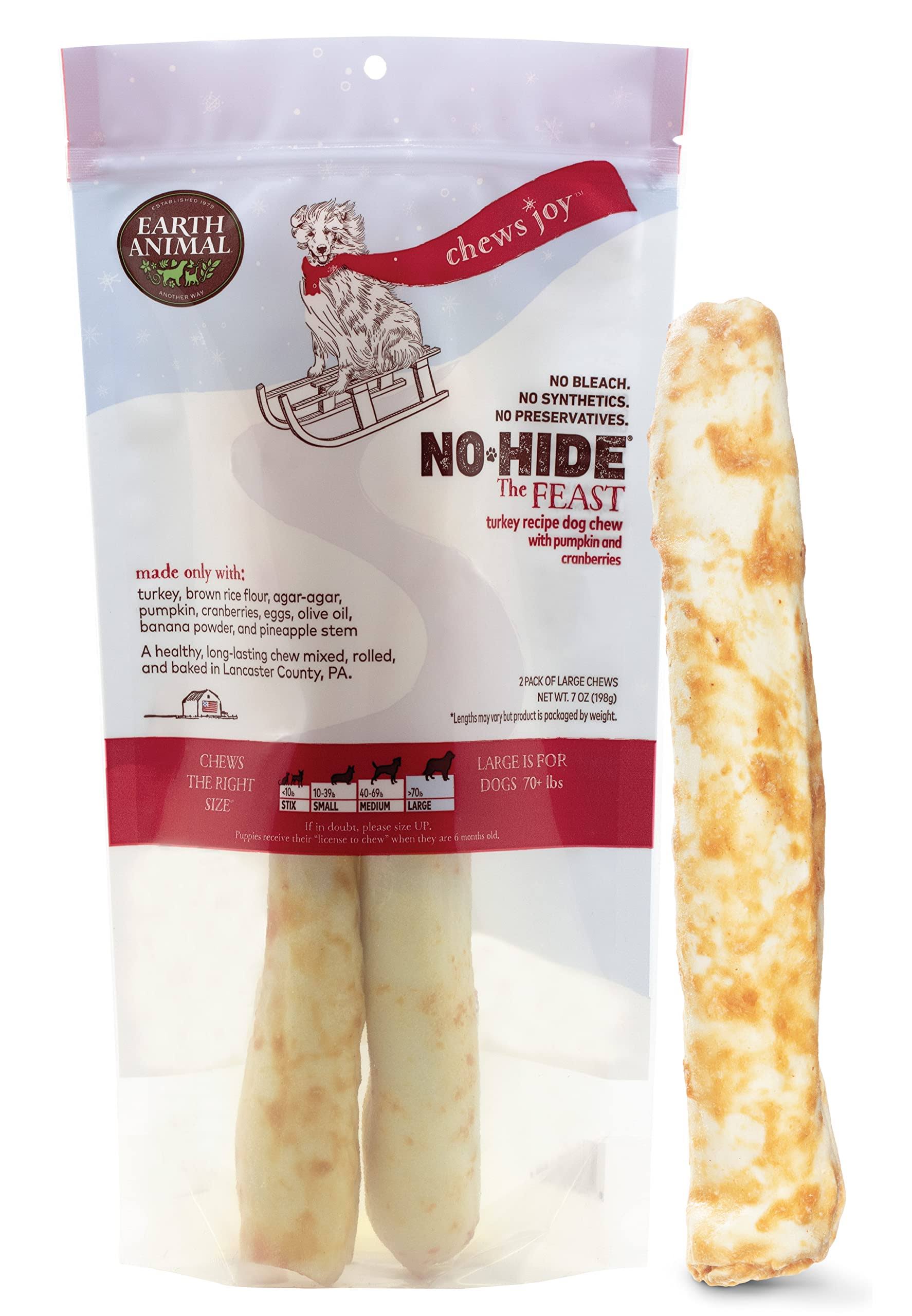 Earth Animal No Hide Large 2pk - The Feast
