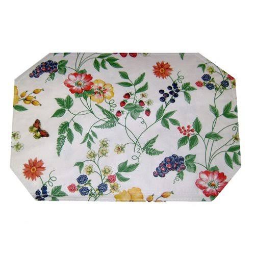 Lintex Enchanted Garden Vinyl Tablecloth Placemat