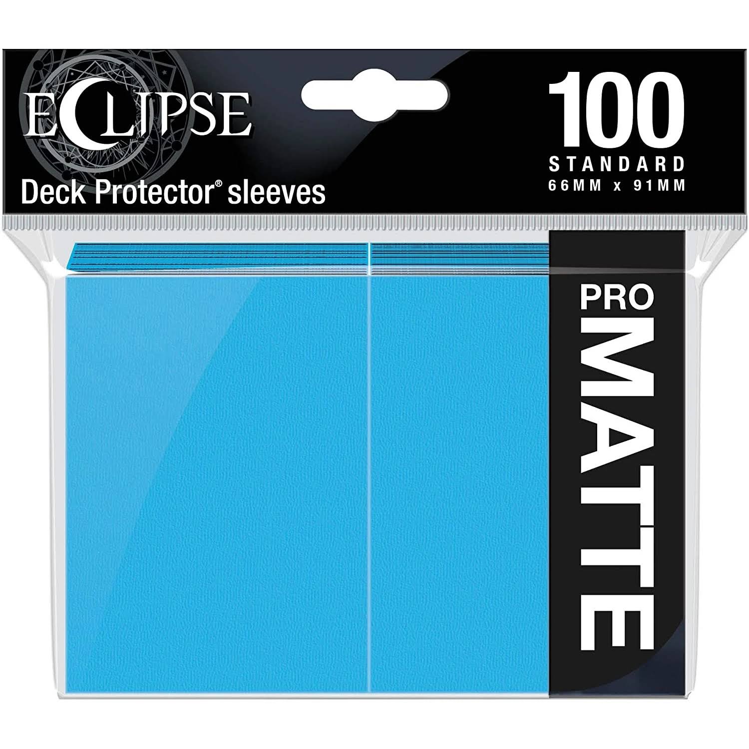 Eclipse Matte Standard Sleeves (100) Sky Blue