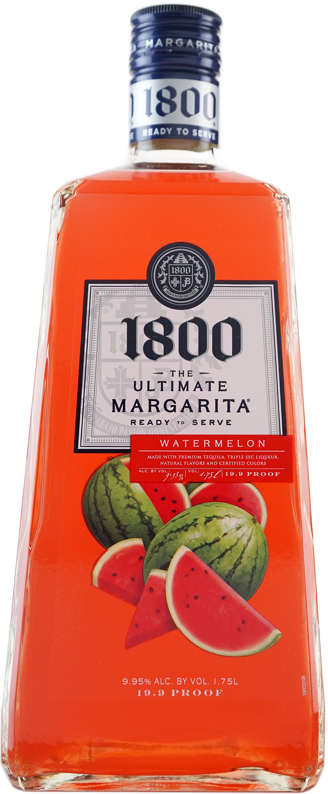 1800 The Ultimate Margarita Margarita, Watermelon - 1.75 lt
