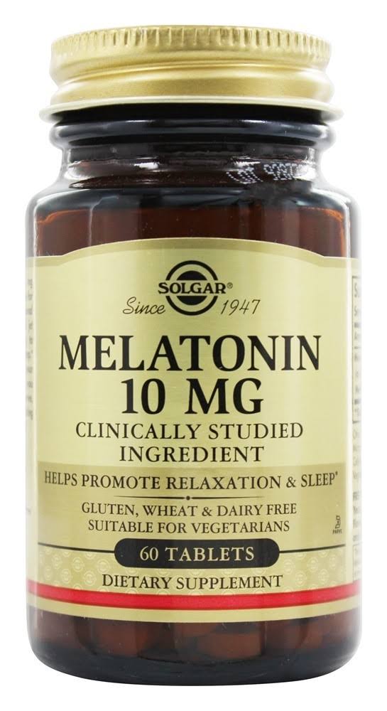 Solgar Melatonin - 10mg, 60 Tablets