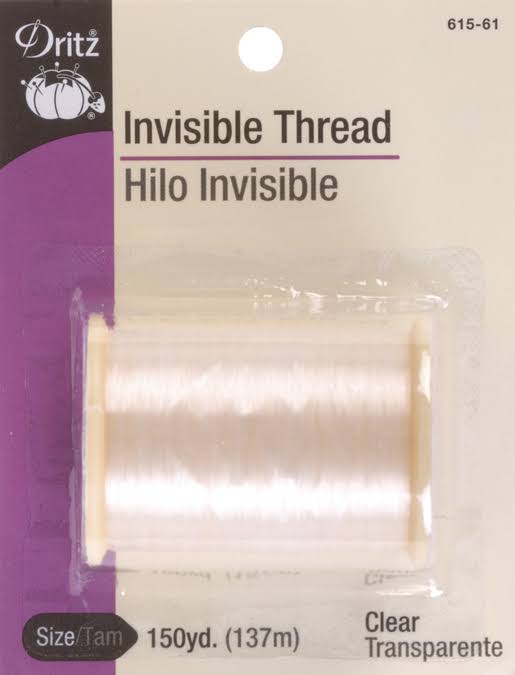 Dritz Invisible Thread - Clear, 150 Yds