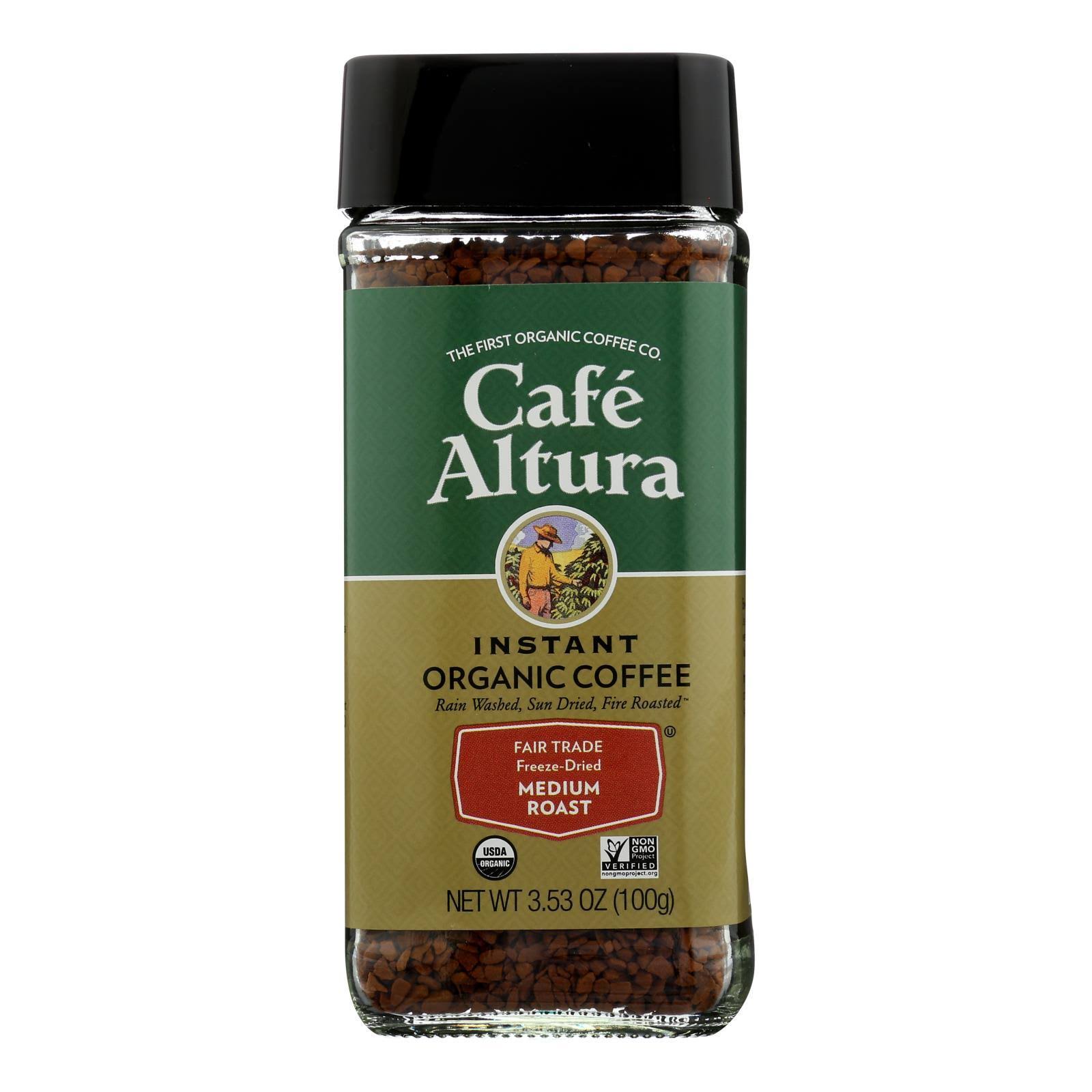Cafe Altura Organic Fair Trade Instant Coffee - 3.53oz