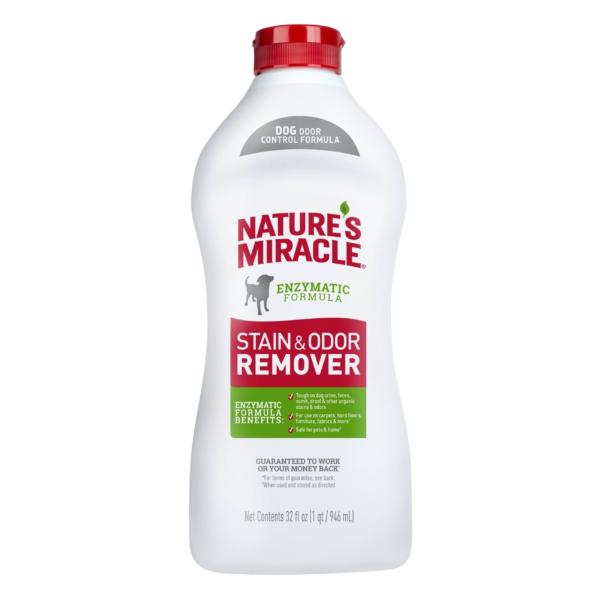 Nature's Miracle Stain & Odor Remover, Enzymatic Formula - 32 fl oz