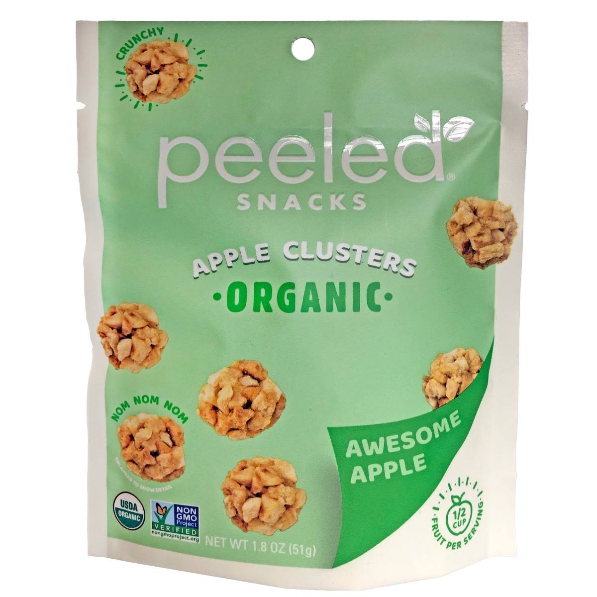 Peeled Snacks Organic Apple Clusters - 1.8 oz